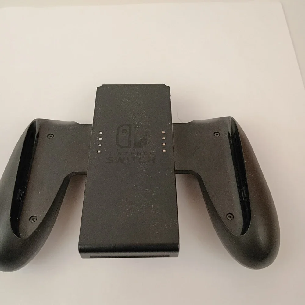 Genuine Nintendo Switch Joy-Con Comfort Grip, Black OEM, Used